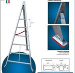 Scala Triangolare Santilli 8 gradini - immagine 2