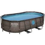 Bestway Piscina Ovale con oblò cm 427x250xh100 - immagine 2
