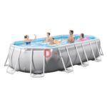 Intex Piscina ovale Prisma Frame cm 503x274x122 h '26796'