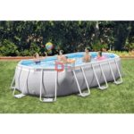 Intex Piscina ovale Prisma Frame cm 503x274x122 h '26796' - immagine 2