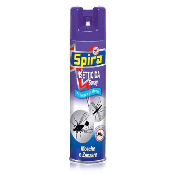 spira spray contro mosche e zanzare
