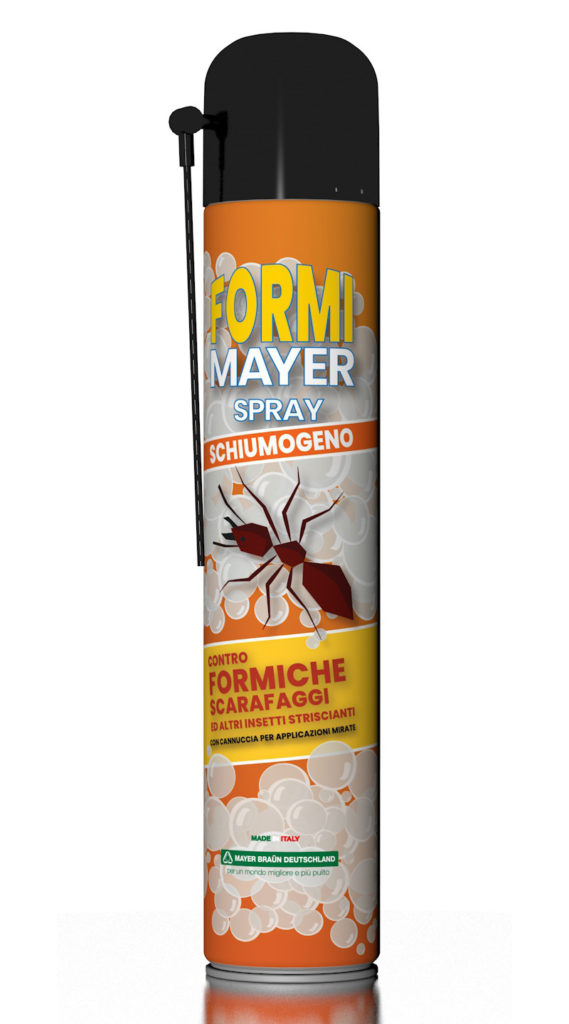 spray schiumogeno per scarafaggi e formiche
