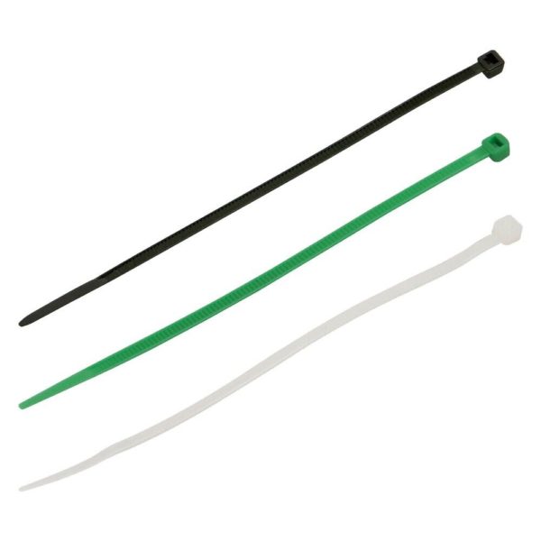 fascetta per cablaggio verde