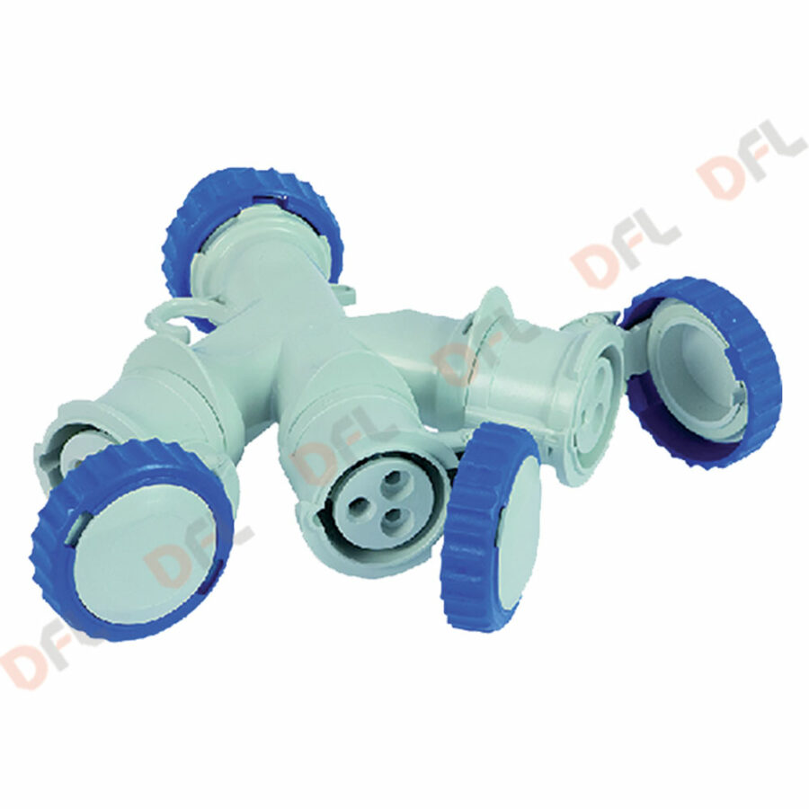 Adattatore industriale Triplo Fanton - immagine 1