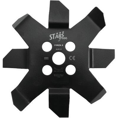 Disco per decespugliatore denti piegati cut 8 Stars