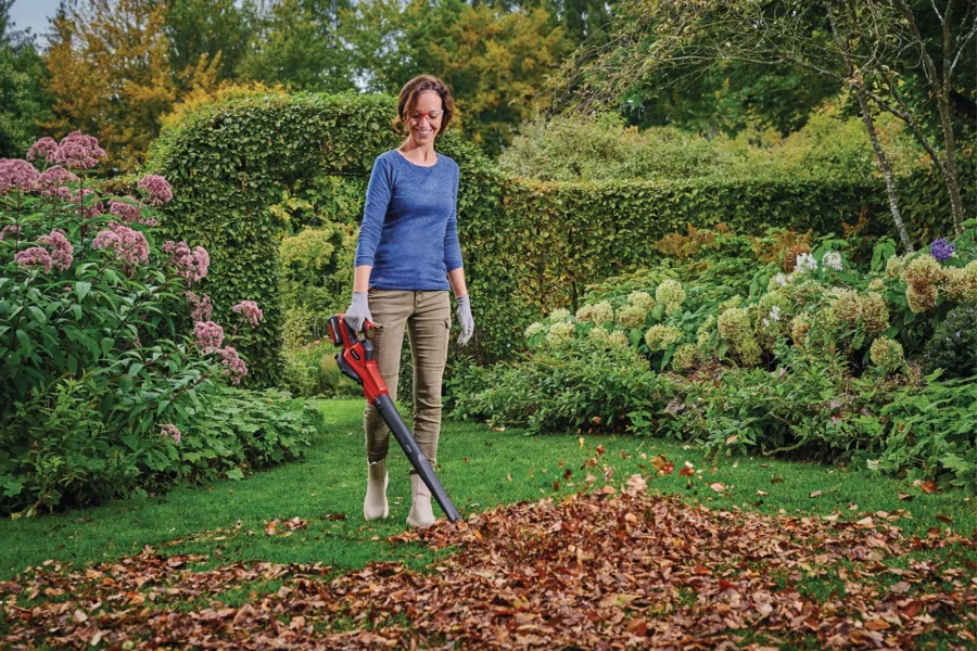 Soffiatore per foglie a batteria Einhell GE-UB 18/250 Li E-Solo - immagine 2