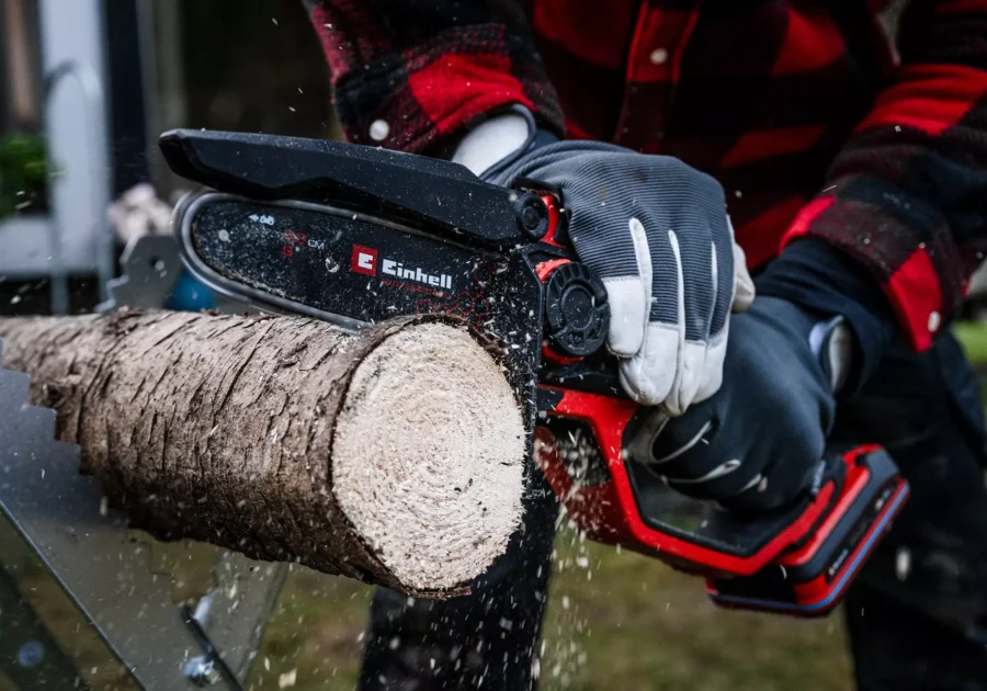 Potatore a catena a batteria Einhell GP-PS 18/20 Li BL-Solo - immagine 2